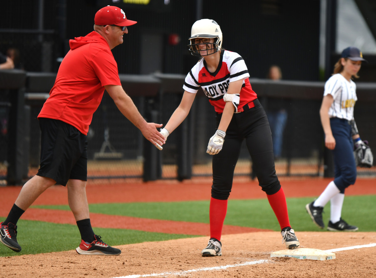 Lakeview Grant Union 2A:1A softball final Taylor Balkom 30